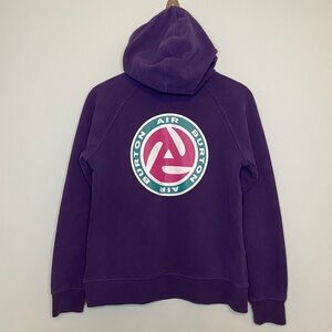 Burton Snowboarding Women’s Heavyweight Purple Fleece Hoodie Sz S